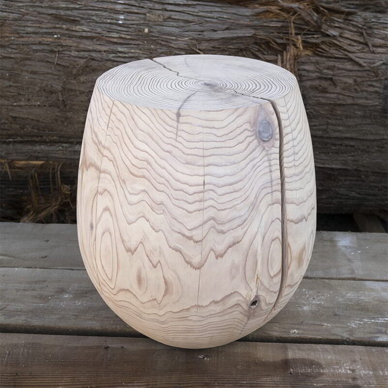 Western red cedar 'Almost Perfect' T-Cup, treated with Sioo:x light gray.